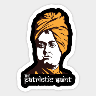 Swami Vivekananda The Patriotic Saint India Sticker